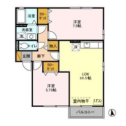 コージィコートの物件間取画像